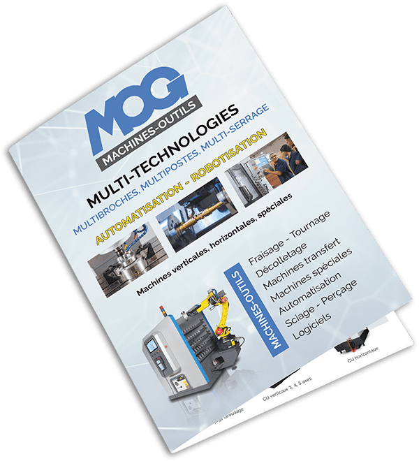 MOG Machines-Outils et Robot - Plaquette entreprise