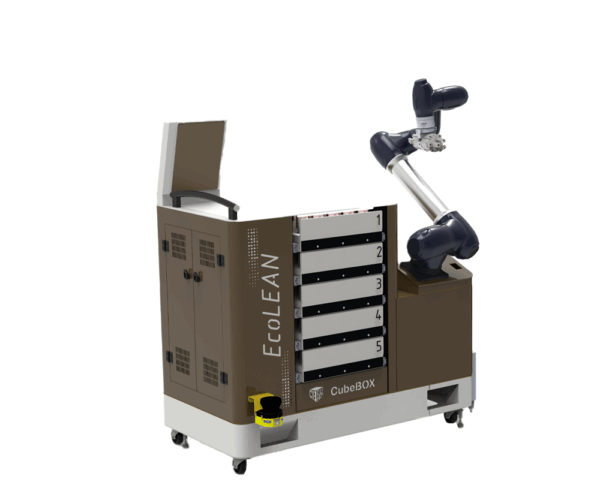Plateforme robotisée à tiroirs