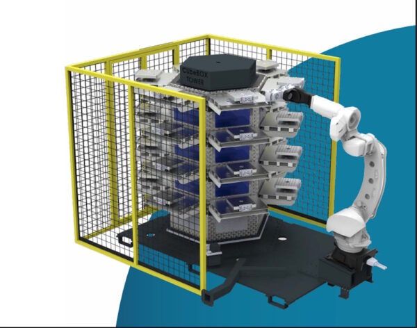 Tour robotisée pour palettes de serrage, étaux et outils de coupe – Image 2